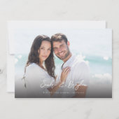 Foto H MOD Chic 8 Save the Date Einladung (Vorderseite)