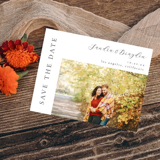 Foto H MOD Save the Date einfach Einladung