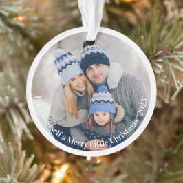 Foto haben sich ein fröhliches kleines Weihnachtsf Ornament