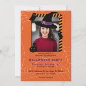 Foto Halloween-Party Einladung (Vorderseite)