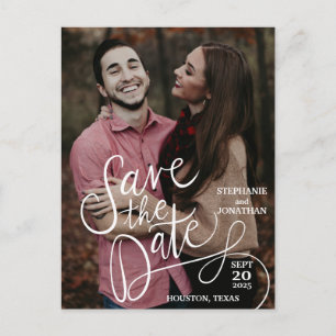 Foto Hand Briefe Save the Date Postkarten