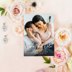 Foto - Handschrift 2 Save the Date Einladung