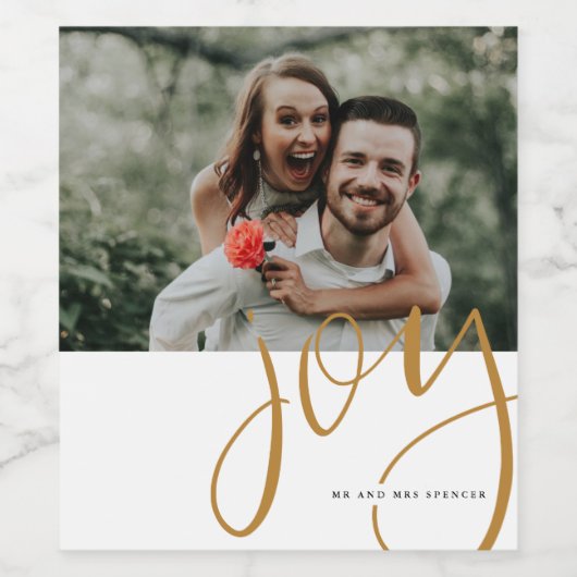 Foto "Handschrift" Weinetikett (Einzelnes Label)