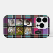 Foto Handy Case - Kariert - HAMbyWG iPhone Hülle (Rückseite (Horizontal))
