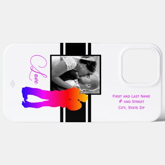 Foto Handy Case Rainbow LoveGraphic HAMbWG (Rückseite (Horizontal))