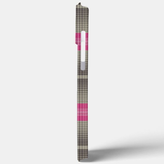 Foto Handy Fall Kariert HAMbyWG Case-Mate iPhone Hülle (Rückseite / Links)