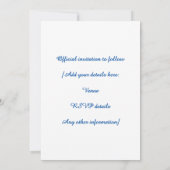 Foto HANUKKAH FAMILY WIEDERSEHEN Save The Date (Rückseite)