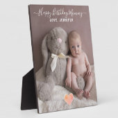 Foto Happy Birthday Mommy Fotoplatte (Seite)