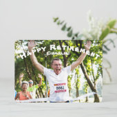 Foto Happy Retirement Celebration Einladung (Stehend Vorderseite)