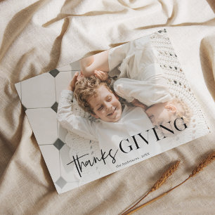 Foto   Happy Thanksgiving Postcard Postkarte