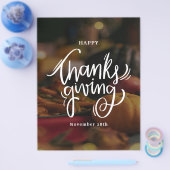 Foto Happy Thanksgiving Social Media Flyer (Einzeln)