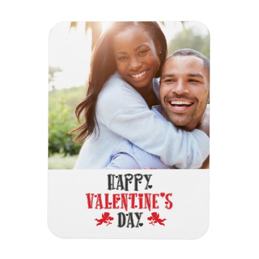 Foto Happy Valentine's Day Magnet (Vertikal)