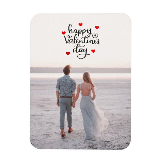 Foto Happy Valentine's Day Magnet (Vertikal)