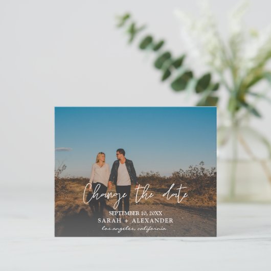 Foto Haushalt - Horizontale Änderung des Datums (Stehend Vorderseite)