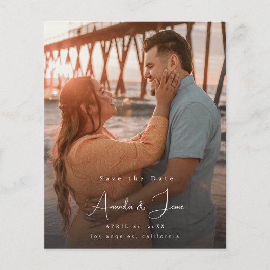 Foto Haushalt - Vertikale Handhabung Save the Date (Vorderseite)