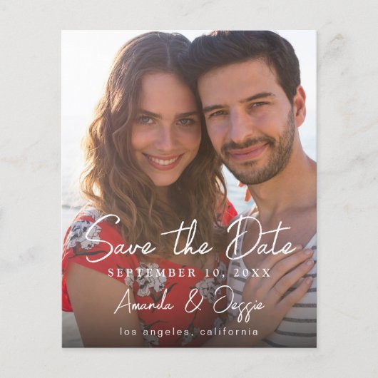 Foto Haushalt - Vertikale Handhabung Save the Date Flyer (Vorne)