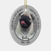 Foto Haustier Memorial Keepake Ornament (Rechts)