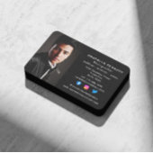 Foto-Headshot von Social Media Freelance Fotograf Visitenkarte