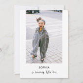 Foto Heft Script 1. Geburtstag Einladung (Rückseite)