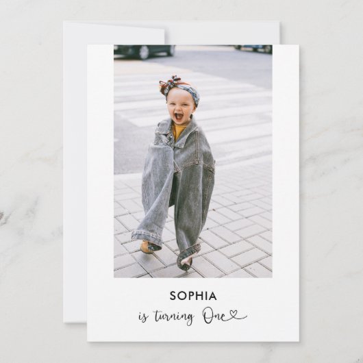 Foto Heft Script 1. Geburtstag Einladung (Rückseite)