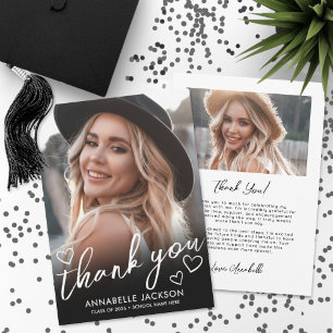 Foto Herz Abschlussfeier Dankeskarte