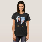 Foto-Herz Braut in spe T-Shirt (Vorne ganz)