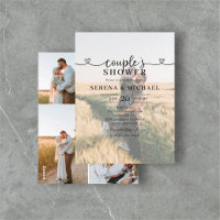 Foto Herzkalligraphie Paare Dusche