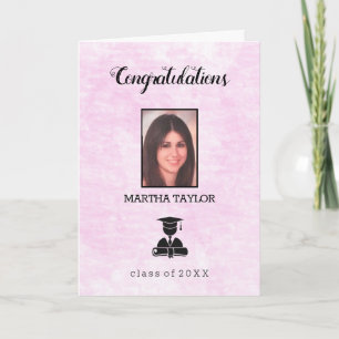 Foto Herzlichen Glückwunsch Abschlüsse Feiertagskarte