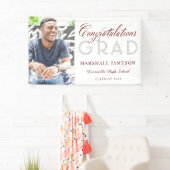 Foto Herzlichen Glückwunsch Calligrafy Abschluss B Banner (Insitu)