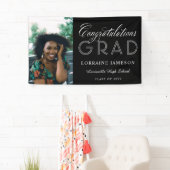 Foto Herzlichen Glückwunsch Calligrafy Abschluss Banner (Insitu)