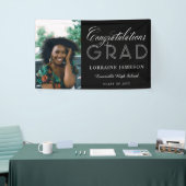 Foto Herzlichen Glückwunsch Calligrafy Abschluss Banner (Messeveranstaltung)