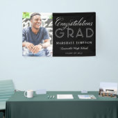 Foto Herzlichen Glückwunsch Calligrafy Abschluss Banner (Messeveranstaltung)