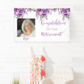 Foto Herzlichen Glückwunsch zu Ihrer Pensionierung Banner (Insitu)