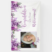 Foto Herzlichen Glückwunsch zu Ihrer Pensionierung Banner (Vertikal)