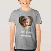 Foto Herzname Geburtshaus Tri-Blend Shirt (Vorderseite)