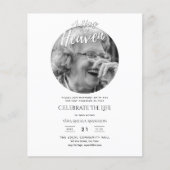 FOTO Himmelsgedicht Feier zur Beerdigung des Leben (Vorderseite)