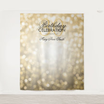 Foto Hintergrund 30. Geburtstag Gold Glitzer Light