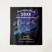 Foto-Hintergrund für den Sternen-Abschluss Wandteppich (Vorderseite)