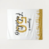 Foto Hintergrund Stand 50 und fabelhaftes Party Go Wandteppich (Vorderseite (Horizontal))