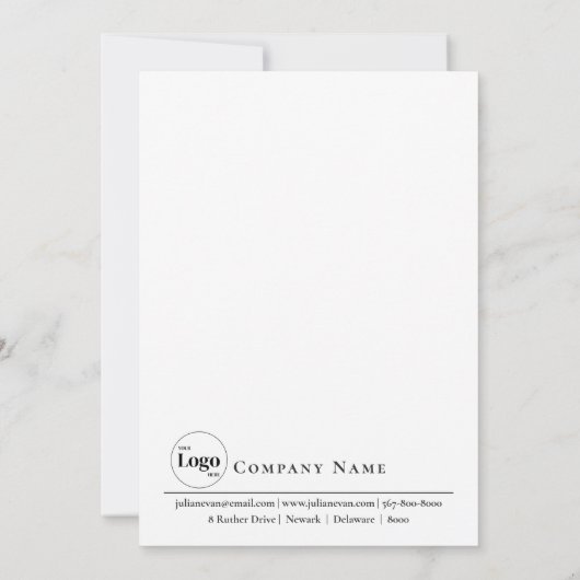 Foto-Hintergrund Typografie Open House Einladung (Rückseite)