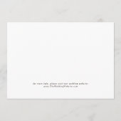 Foto-Hintergrundkarte 7x5 für Vellum Save the Date Einladung (Rückseite)