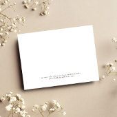 Foto-Hintergrundkarte 7x5 für Vellum Save the Date Einladung