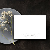 Foto-Hintergrundkarte 7x5 für Vellum Save the Date Einladung