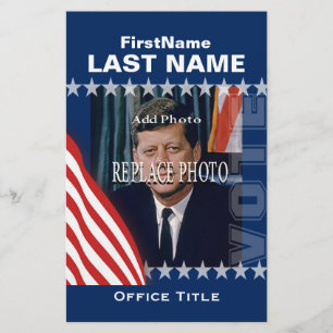 Foto hinzufügen   Benutzerdefinierte Kampagnenvorl Flyer