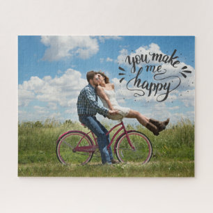 Foto hinzufügen   Du machst mich glücklich Puzzle