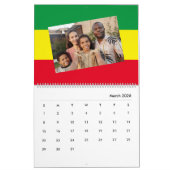 Foto hinzufügen | Flag 2026 von Rasta African Ethi Kalender (Mär 2026)