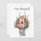 Foto hinzufügen Ich habe bewegte Wasserfarbenmärch Postkarte (Vorne/Hinten)