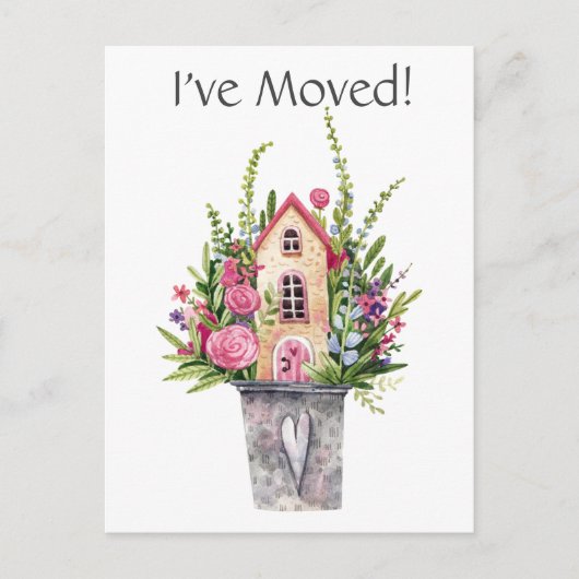 Foto hinzufügen Ich habe bewegte Wasserfarbenmärch Postkarte (Vorderseite)