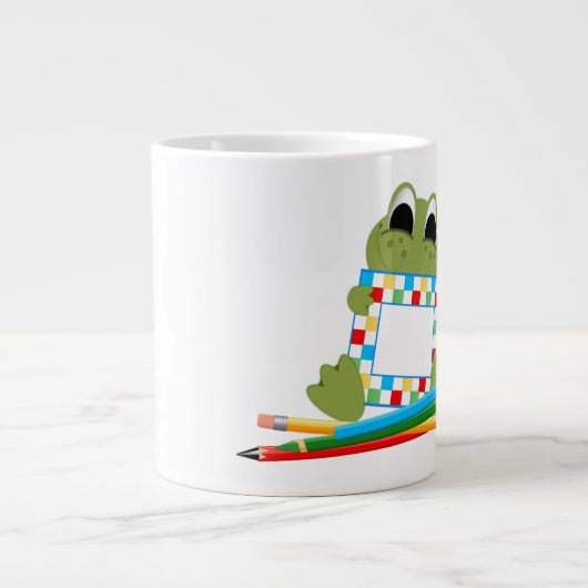 Foto hinzufügen - Jumbo-Tasse (Vorderseite)