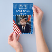 Foto hinzufügen | Kampagnenvorlage Flyer (Handgriff)